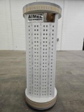 Rotating Floor Glasses Display, approx 6 ft tall