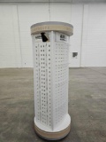 Rotating Floor Glasses Display, approx 6 ft tall