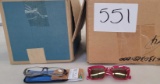 80s Styled, Pink Framed, Sunglasses and Value Variety +1.75 Readers