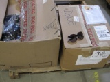2 Boxes of Cato Brand, Black Pearl Sunglasses