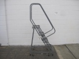 Uline Rolling Step Ladder, Measures 41