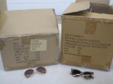 Leopard Print and Rose Gold, Framed Sunglasses