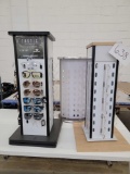 Three Eyeglass Display Towers, One with Assorted Eyewear, 32