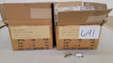 Heart Shaped Blue Light Blockers, Silver Frames, Yellow Tinted Lenses, Two Boxes, 300+ Pieces total