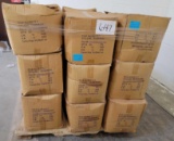 PGA Tour Black Neoprene Cases, with Golf Tees and Carabiners, 18 Boxes