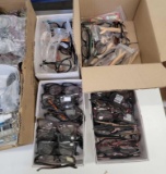 Assortment of Readers, Various Diopters and Frames, Clear Lenses, One Box
