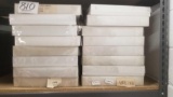 Sixteen Flat Display Boxes of Sunglasses, Assorted Readers, See photos, located on the Mezzanine