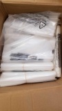 Box of PE-LD Bags, with sealing Strip, Approx 12x15 inch size