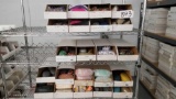 Assorted Hard Eyewear Cases, Shelving not included ...