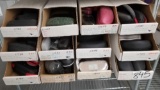 Assorted Hard Eyewear Cases, Shelving not included