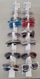 Two Pre-Hung Sunglass Display Strips, Stars and Stripes Eyewear