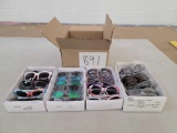 Sunglasses of Assorted Styles and Frames including Patriotic