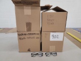 Rachel by Rachel Roy Black Frame Readers, Mix of 1.50 and 2.0