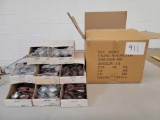 Box of 8 Organizer Cartons of Readers and Demo Lens Glasses, Mixed Diopters and Frame Styles