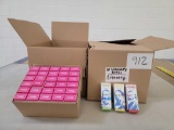 Two Boxes of Visionary Eye Glass Slide Sleeve Packaging Cartons, Glasses Not Included