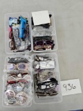 Mixed Lot of Sunglasses, Readers, and Blue Light Blockers, Various Frames and Lense Colors