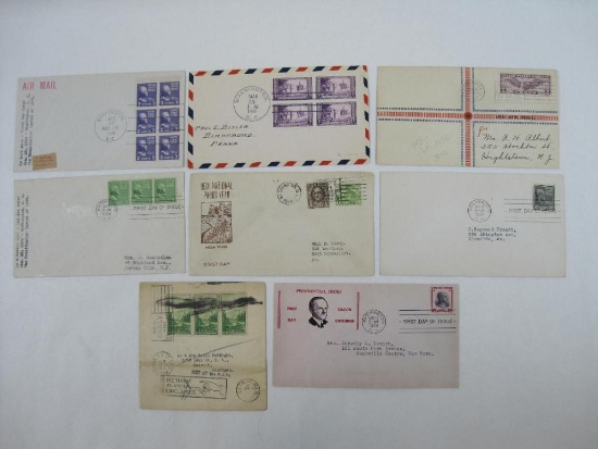 1930s First Day Covers and More including 1934 National Parks Year Mesa Verde