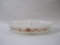 1965 Promotional Pyrex Floral Divided 1 1/2 Quart Serving Dish, 2 lbs 6 oz