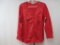 Quacker Factory Red Sparkle & Shine Sequin Embellished Knit Duet, Medium, 12 oz