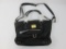Prada Milano Dal 1913 Black Zip Pocket Shoulder/Handbag, 1 lb 8 oz