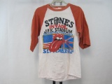 Vintage Rolling Stones Concert T-Shirt JFK Stadium September 1981