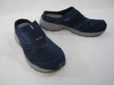 Ryka-Roker N-Gage Navy Suede Slipon Mules, Size: 9W