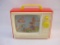 Fisher Price Toys 1966 Two Tune Giant Screen Music Box TV, works, 2 lbs