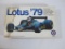 John Player Special Lotus '79 Model Kit By Entex 6oz