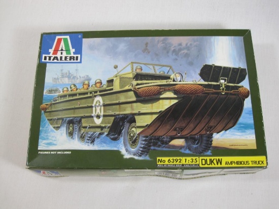 No 6392 1:35 DUKW Amphibious Truck Model Kit by Italeri 15oz
