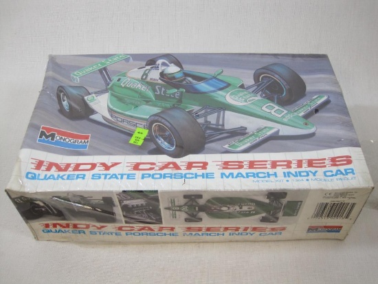 Indy Car Series Quacker State Porsche March Indy Car Model Kit, 1/24 Scale, 1990 Monogram Models