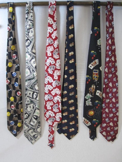Money Ties including Cash, Dice and Cards 8oz