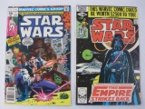 Two Star Wars Comic Books, Issues No. 7, Jan 1978, No. 39, Sept 1980, Marvel Comics Group, 4 oz