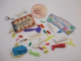 Assorted Vintage Barbie Accessories, Shoes, Hangers and more, 3 oz