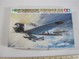 1/48 Mitsubishi A6M5C Zero Fighter (Zeke) Model Kit by Tamiya 9 oz