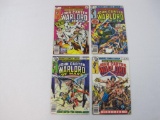 Four John Carter, Warlord Of Mars Comics Issues #2, July 1977, #9, 19, Feb, Dec 1978, #20, Jan 1979,