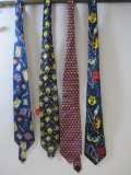 Assorted Ties including SpongeBob Square Pants and Superman 6oz