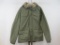 Patagonia XXL Mens Basin Green Isthmus Parka with Poly Fleece Lining and Removable Hood