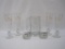 Bar Themed Glassware includes Budweiser Millennium Footed Pillsner Glasses, Jack Daniel's Rocks