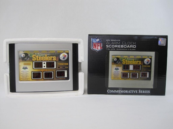 NFL Alarm Clock Scoreboard, New in Box
