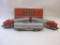 Three Piece Postwar Lionel Santa Fe 2333-20 F3 Diesel Locomotive ABA Set, O Scale, 9 lbs 10 oz