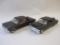Two Plastic Model Promo Cars including 1962 and 1963 Ford Fairlane, see pictures for condition AS