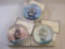 Three WJ George Collectible Ship Plates including 