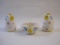 Vintage Holt Howard Chicken Salt and Pepper Shakers and Creamer Set, 14 oz