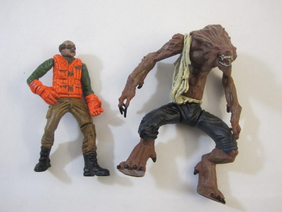 Two Monsters-Werewolf Action Figures, 3 oz