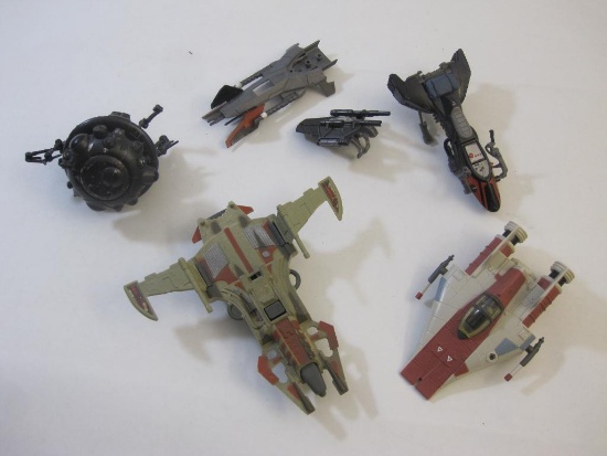 Star Wars Vehicles including A-Wing Fighter, Speeder Bike and more, 8 oz