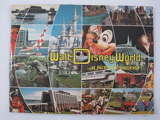 1977 Walt Disney World Full Color Souvenir Booklet
