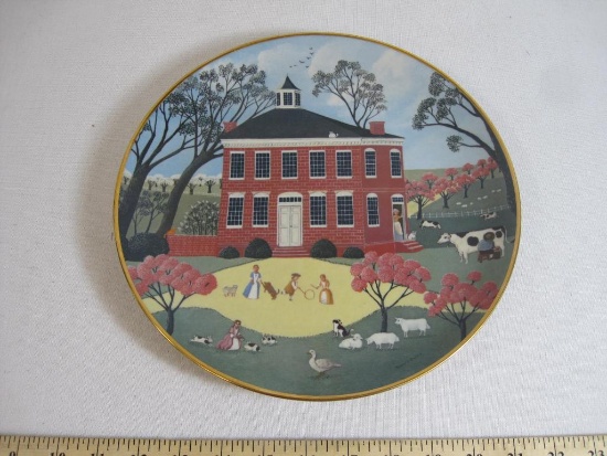 The Colonial Heritage Series Original Painting " Trent House" Trenton New Jersey by Robert Franke