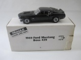 Danbury Mint 1969 Ford Mustang Boss 429 Diecast Car in Original Box, 2 lbs