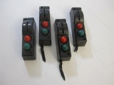 Four Lionel Automatic Switch Controllers, see pictures AS IS, 9 oz