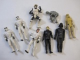 Assorted Star Wars Action Figures including Storm Troopers, Darth Vader and more, 5 oz